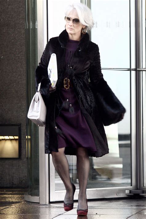 devil wears prada chanel boots|miranda priestly outfits.